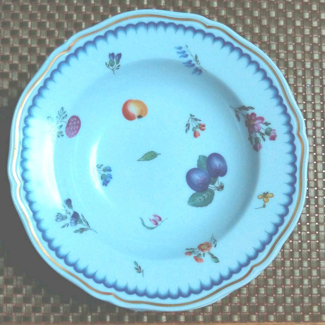 リチャードジノリ、イタリアンフルーツスープ皿 ジノリ1735／リチャードジノリ イタリアンフルーツ スープカップ