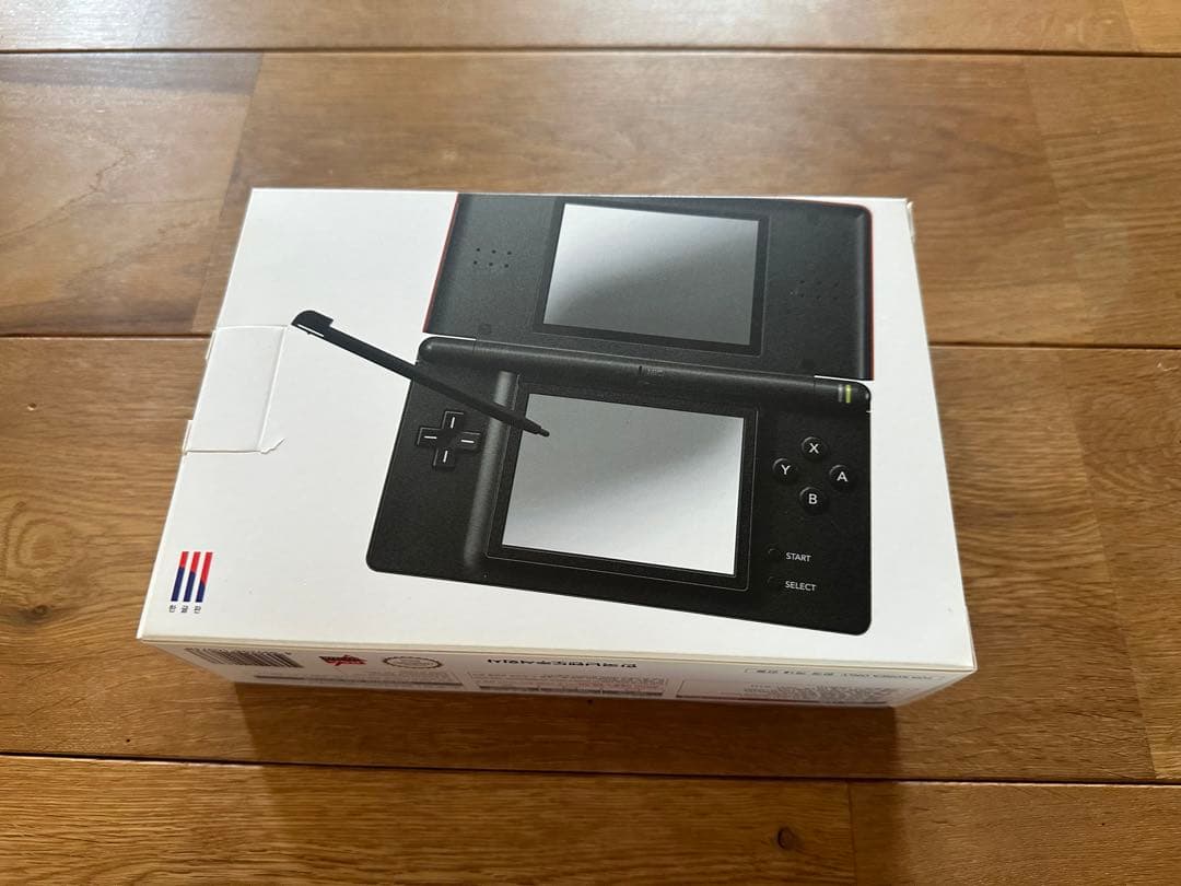 DS Lite 本体 韓国版 クリムゾンブラック - メルカリ