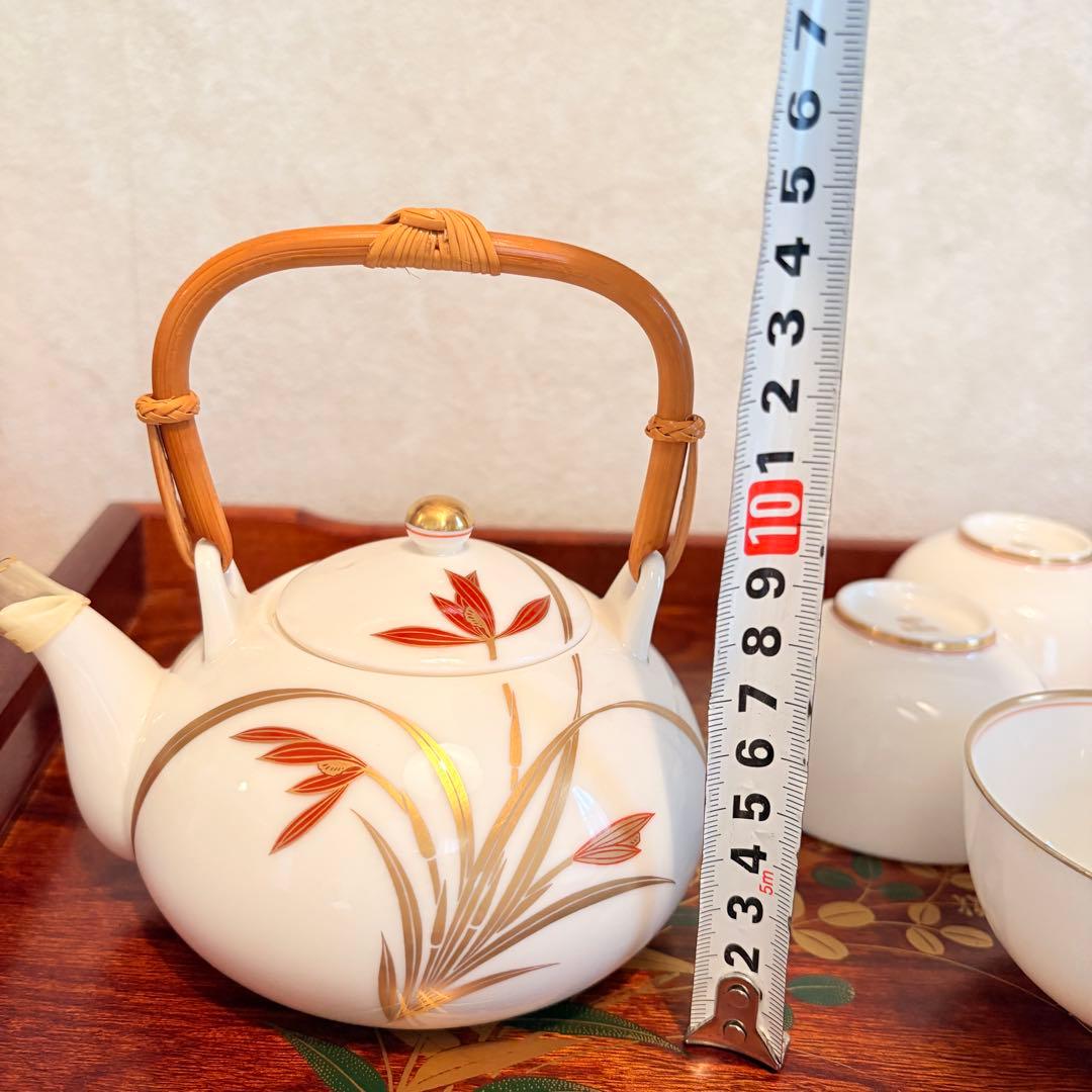 香蘭社】急須＋湯呑み5客セット／湯のみセット - メルカリ