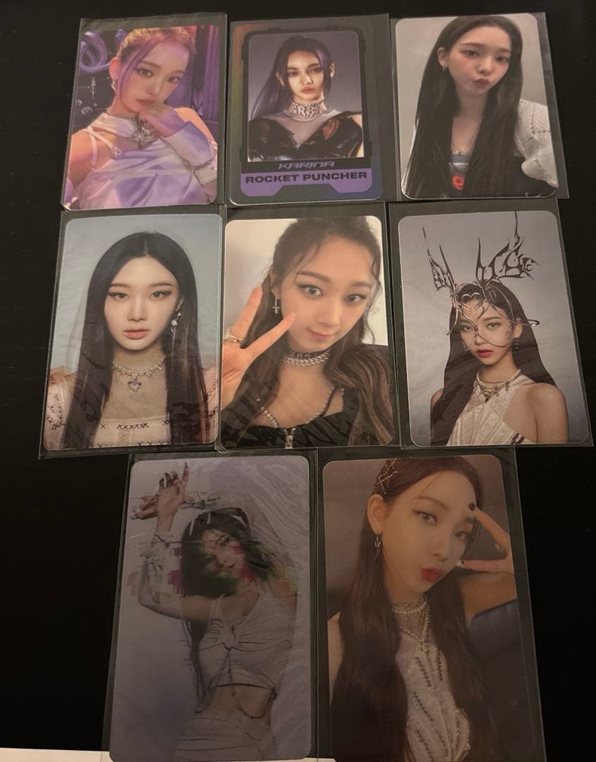 aespa トレカ カリナ ジゼル savage girls - メルカリ