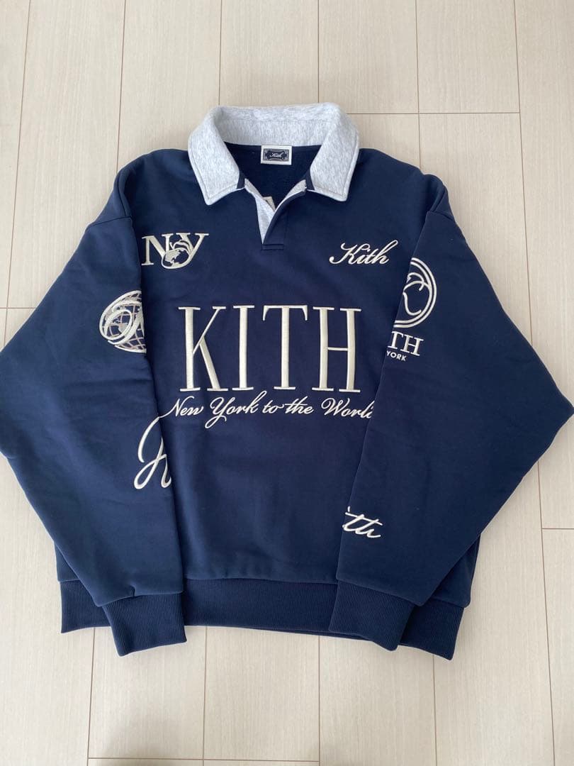 KITH ネイビー ポロシャツ Lサイズ 楽天市場】【スーパーセール ポロシャツ限定15％OFFクーポン 3/5 0:00