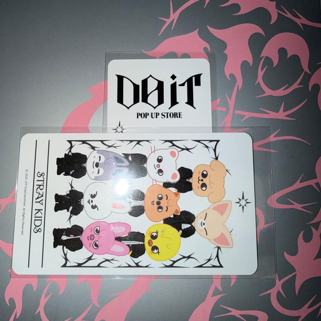 スキズ POPUP DO IT QR トレカ リノ スタンプミッション