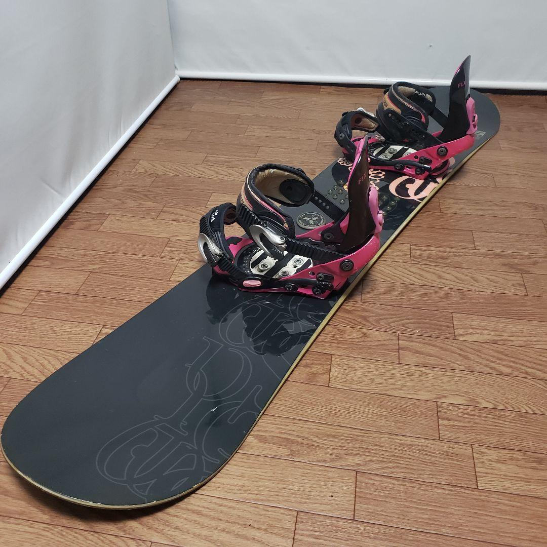 SABRINA FLUX 145cm ラントリ スノーボードセット - メルカリ