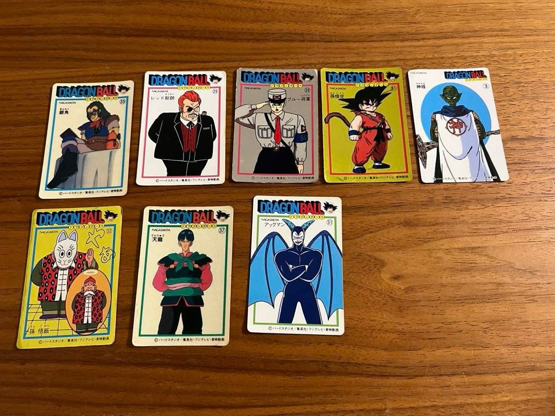 Drew様専用ドラゴンボール シール 孫悟空クリリン ナガサキヤ 当時物