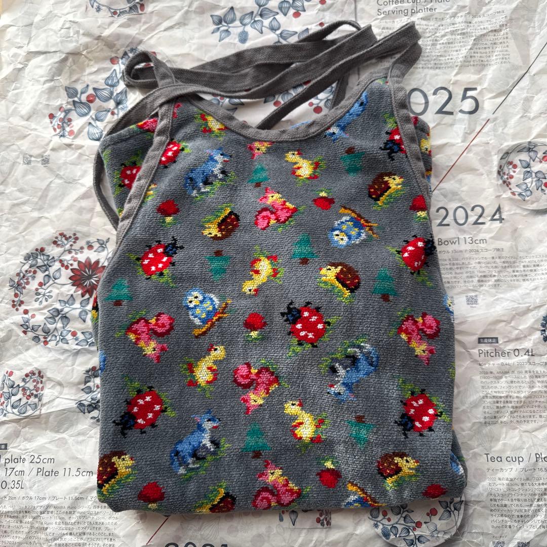 M*U様 フェイラー　ハイジフレンズフォレスト　エプロン　グレー M*U様 フェイラー ハイジフレンズフォレスト エプロン グレー - メルカリ