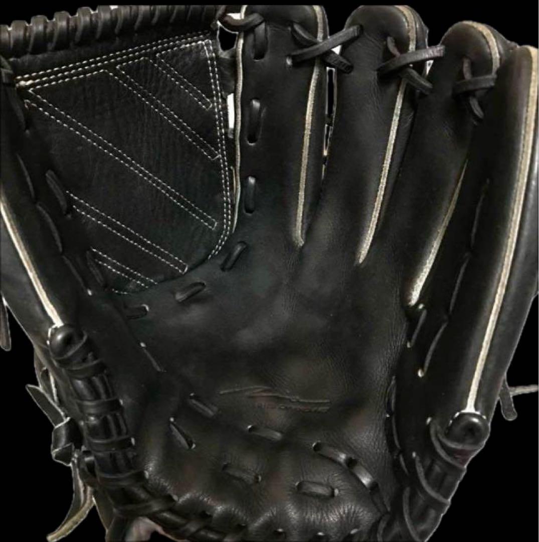 アイピーセレクト　軟式　大人用 アイピーセレクト 軟式グローブ 内野手 軟式グラブ ブラック×キャメル