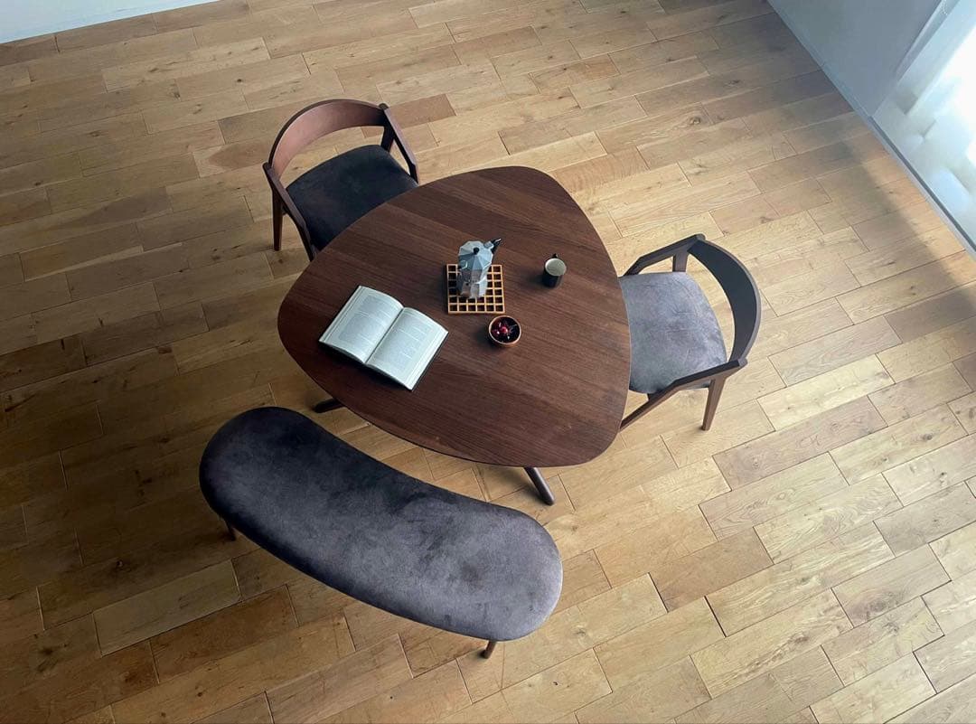 送料無料／美品】561 PICKテーブル ウォールナット（ブラウン） - メルカリ