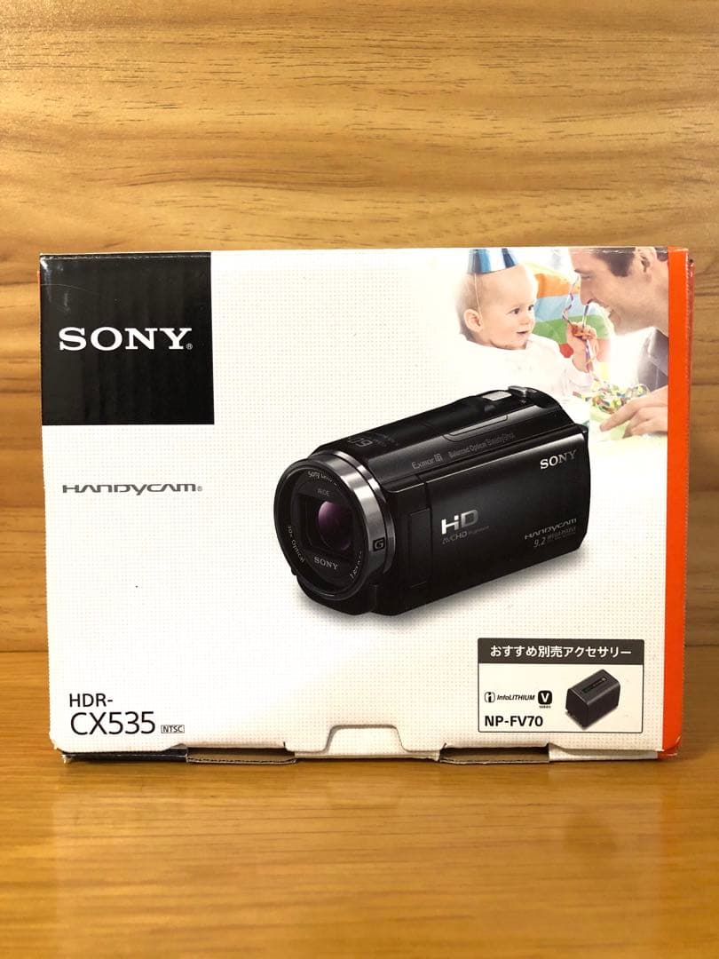 美品】SONY HDR-CX535 HANDYCAM - メルカリ