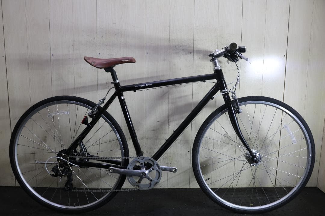 あさひ製WEEKEND アルミ 700Cシマノ7速 510mm AUTO LED 人気！あさひ製WEEKEND アルミ 700C シマノ7速 510mm AUTO 最も安い