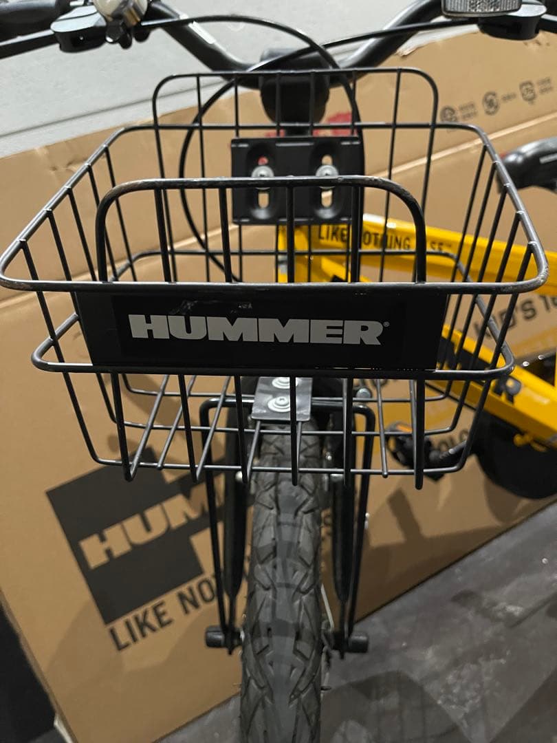 専用です。 HUMMER 子供 自転車 16インチ イエロー - メルカリ