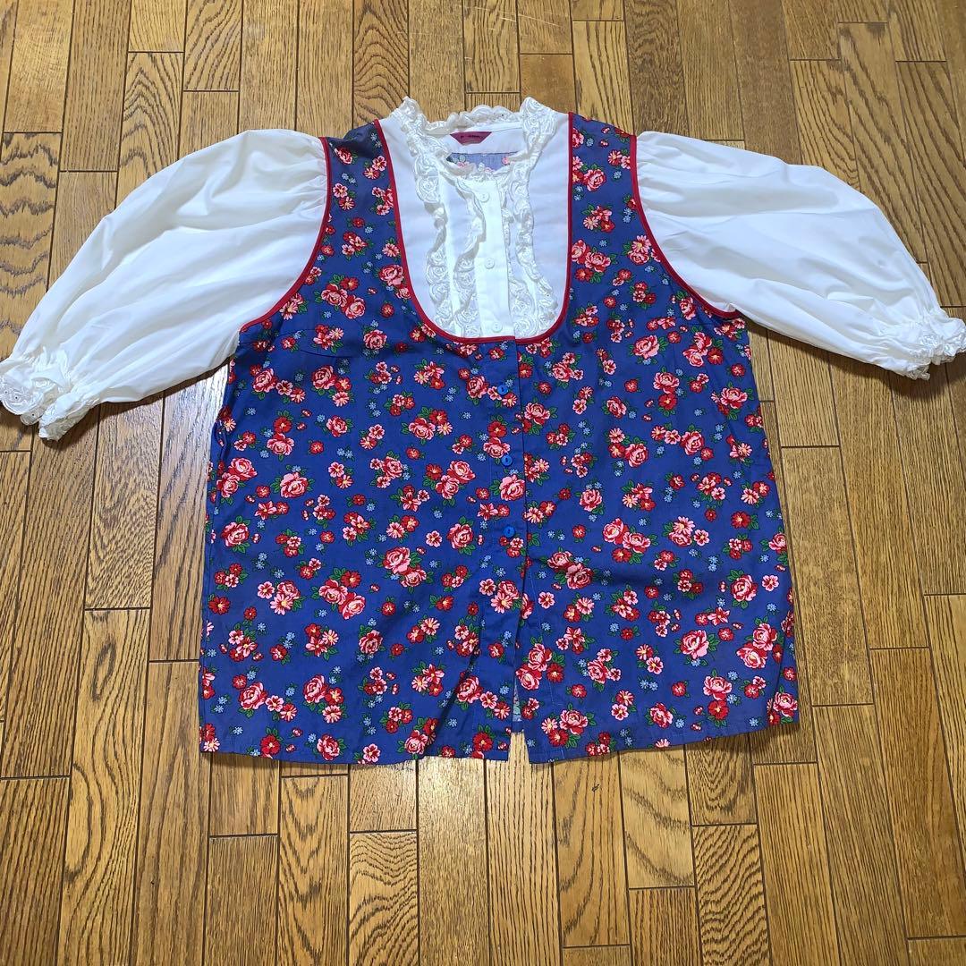 ☆美品☆ フォークダンス衣装 コスチューム 上下セット バレリーナ