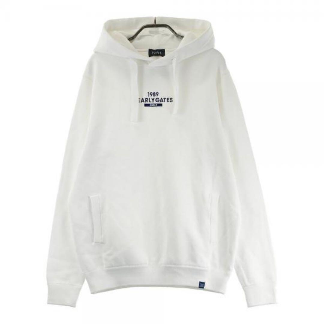 PEARLY GATES フード付きジャケット Lサイズ ホワイト - PEAR