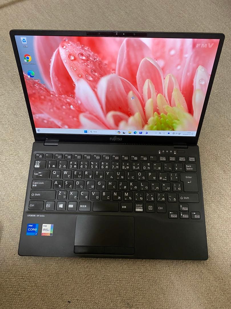 極美品！FUJITSU LIFEBOOKUH-X/E3 ノートPC