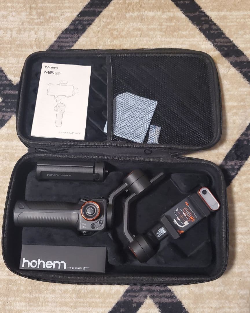 ☆スマホジンバル☆ hohem M6 Kit Hohem M6 Kit』レビュー | AI追跡機能搭載、高精度な3軸手ぶれ補正を
