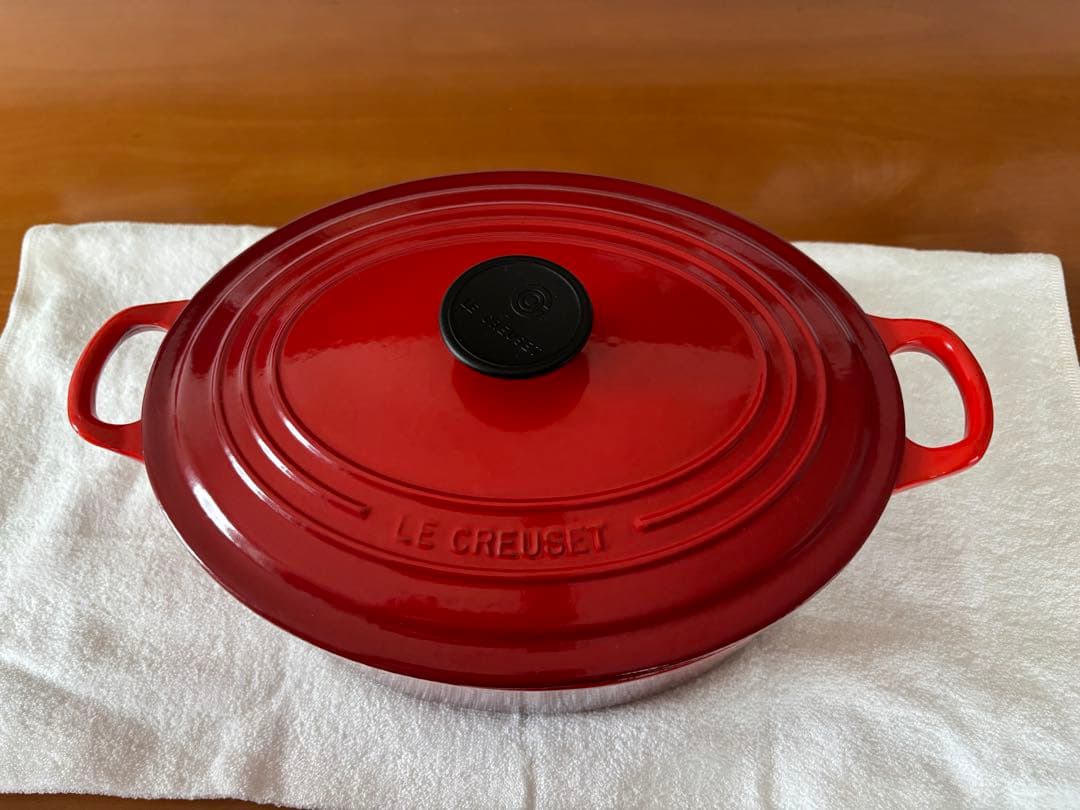 LE CREUSET ル・クルーゼ ココット オーバル 29cmレッド両手鍋 Le Creuset（ル・クルーゼ） 公式 鍋 IH IH対応 両手鍋