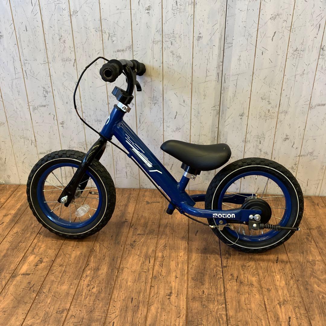 MOTION バランスバイク ストライダー キッズバイク 青 ブルー - メルカリ