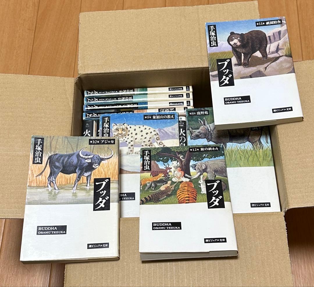 値下げ交渉OK 全巻 別売可】火の鳥 全13巻＋ブッダ 全12