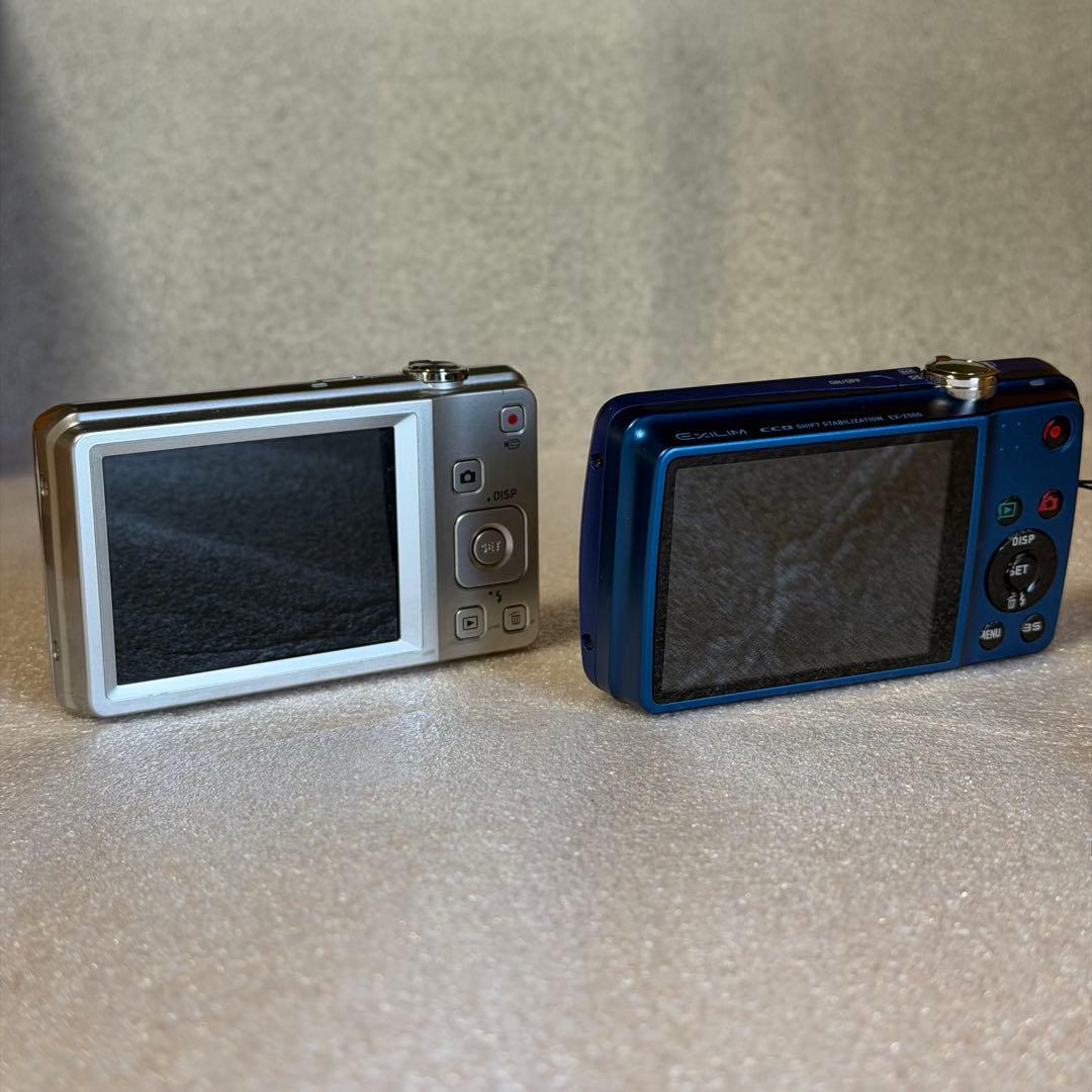 CASIO EXILIM 14.1MP コンパクトデジタルカメラ 2台セット