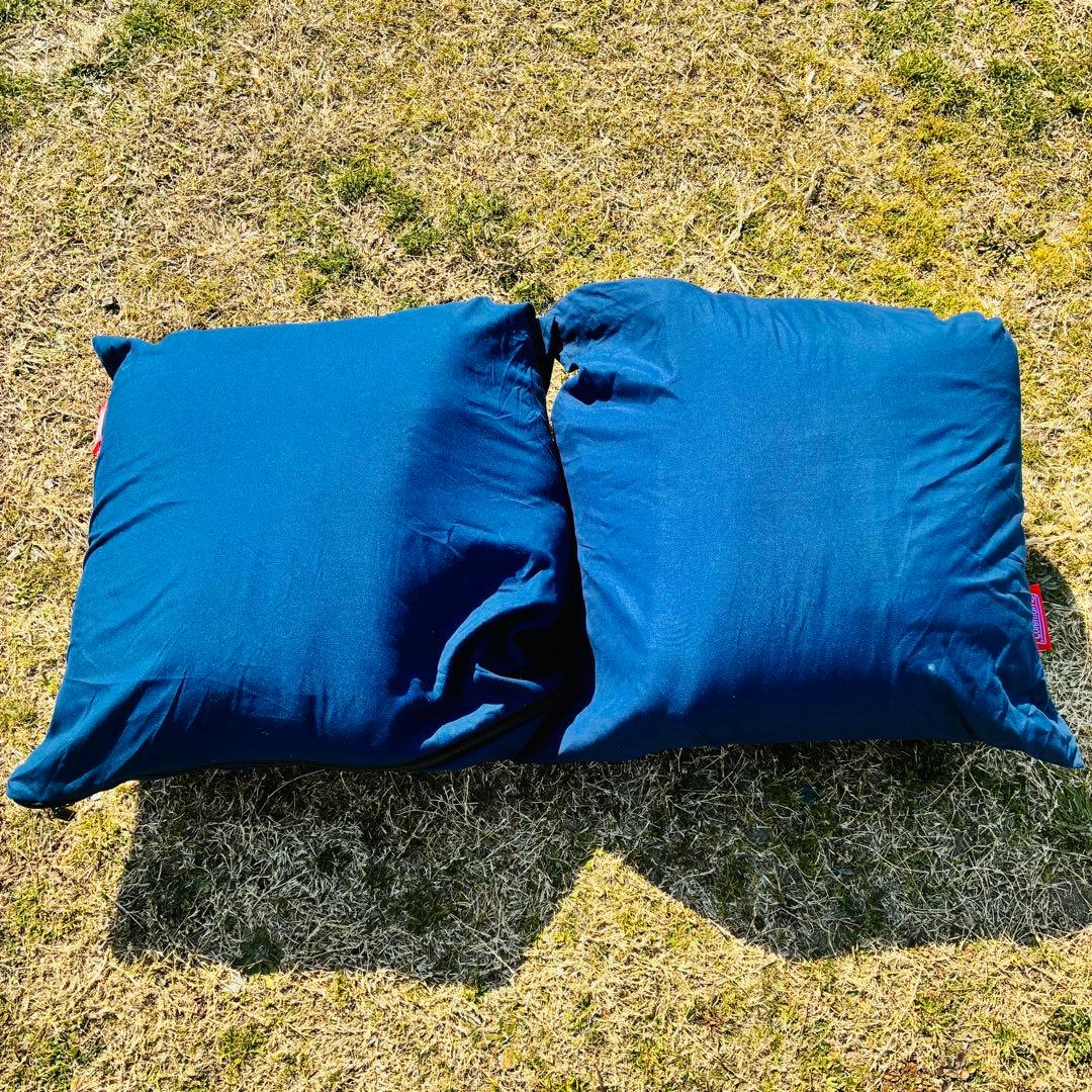 コールマン アドベンチャークッションバッグ C5 2個セット 寝袋 2025年版】自宅ではクッション利用可☆コールマン アドベンチャー