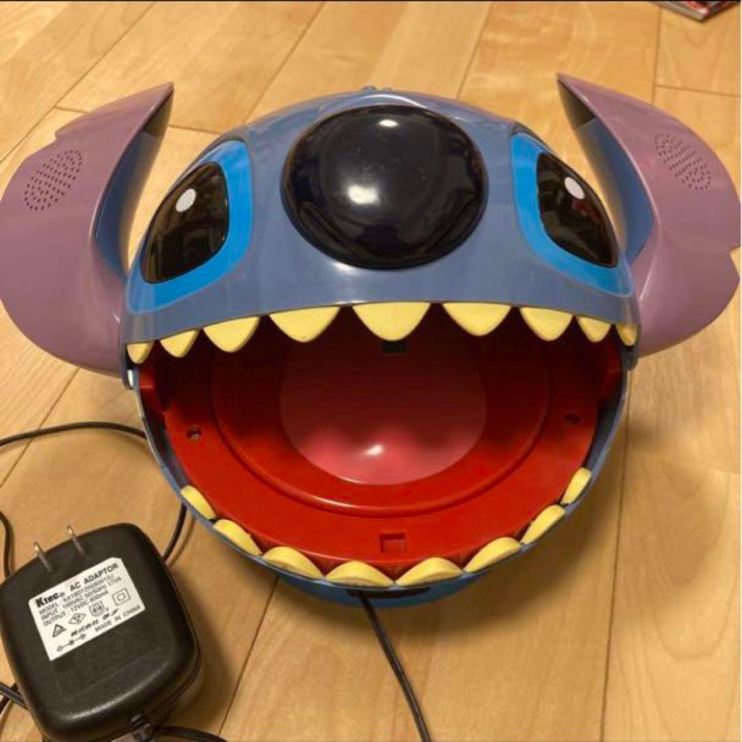匿名配送 超貴重 スティッチ CDプレイヤー ラジオ CDプレーヤー