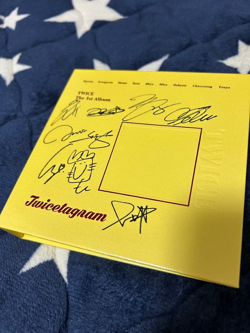 twice the 1st album 直筆サイン入り 未開封】TWICE ツウィ直筆サイン入り -PAGE TWO-（ミニアルバム