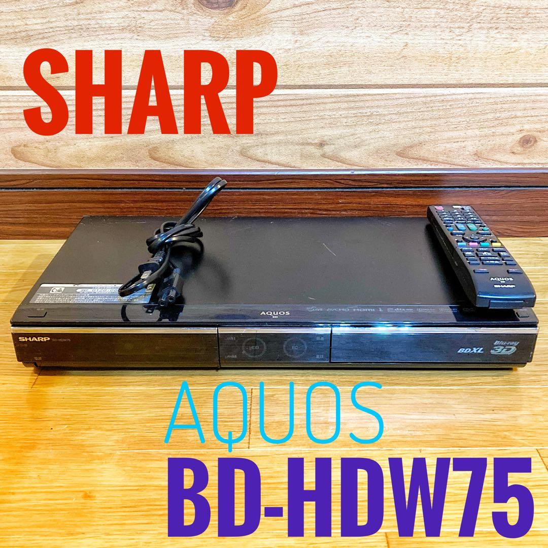 SHARP AQUOS ブルーレイレコーダー HDD 500GB 2番組同時録画 - メルカリ