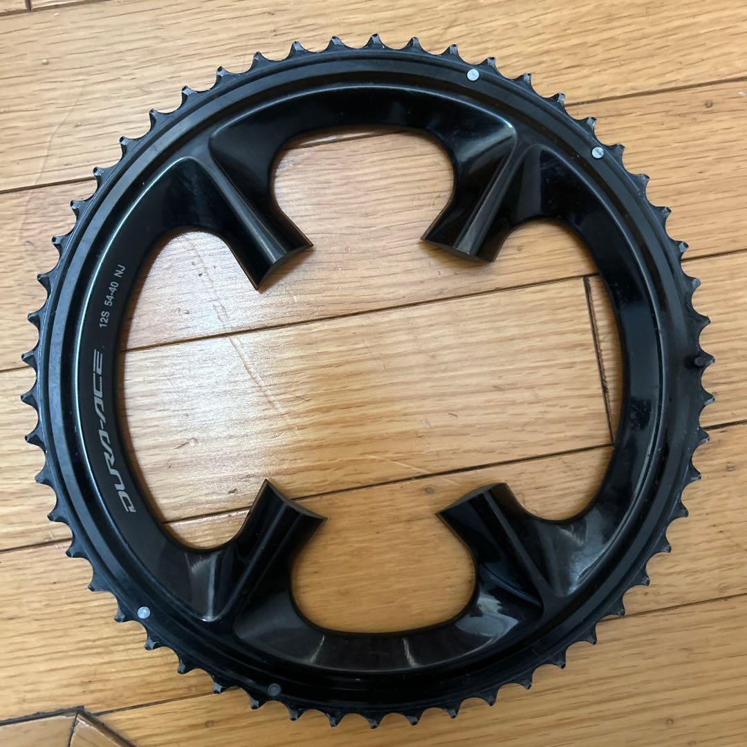 DURA-ACE 54T チェーンリング ブラック 楽天市場】シマノ FC-R9200 チェーンリング 54T-NJ(54-40T用) SHIMANO