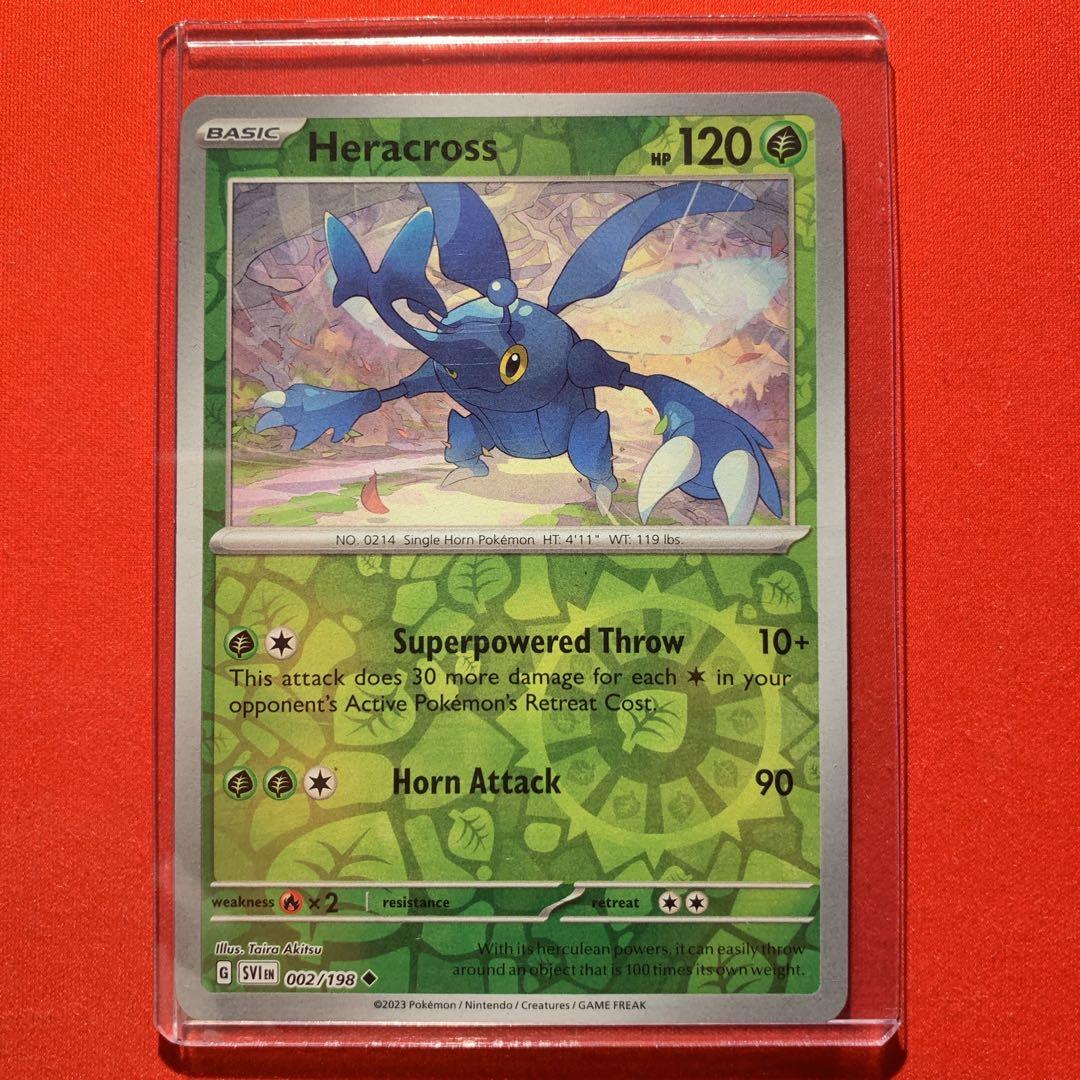 ポケモンカード ポケカ 海外版 英語 ヘラクロス ミラー ポケモン151