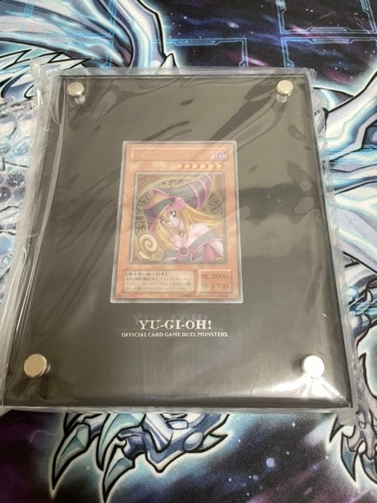 遊戯王 ブラック・マジシャン・ガール ステンレス製 状態A-〕ステンレス製『ブラックマジシャンガール』【-】{-}《その他》