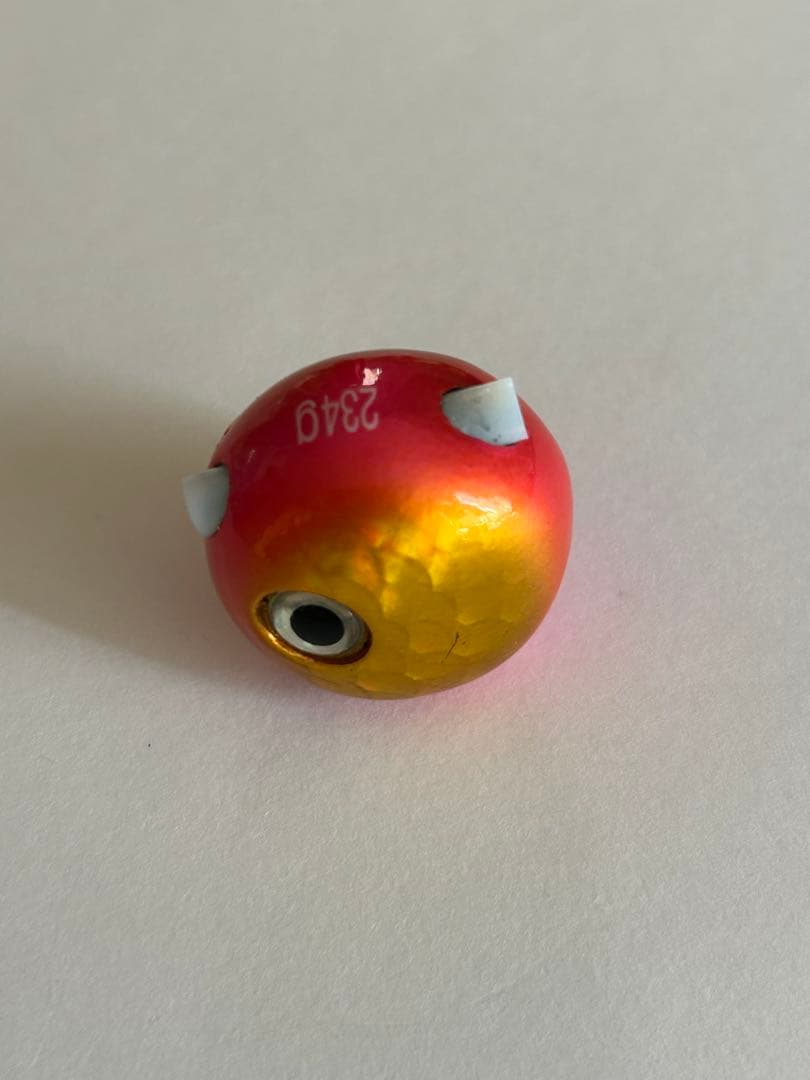 60g3個 夜光グロータイラバ 鯛ラバヘッド タングステン ネクタイ 送料