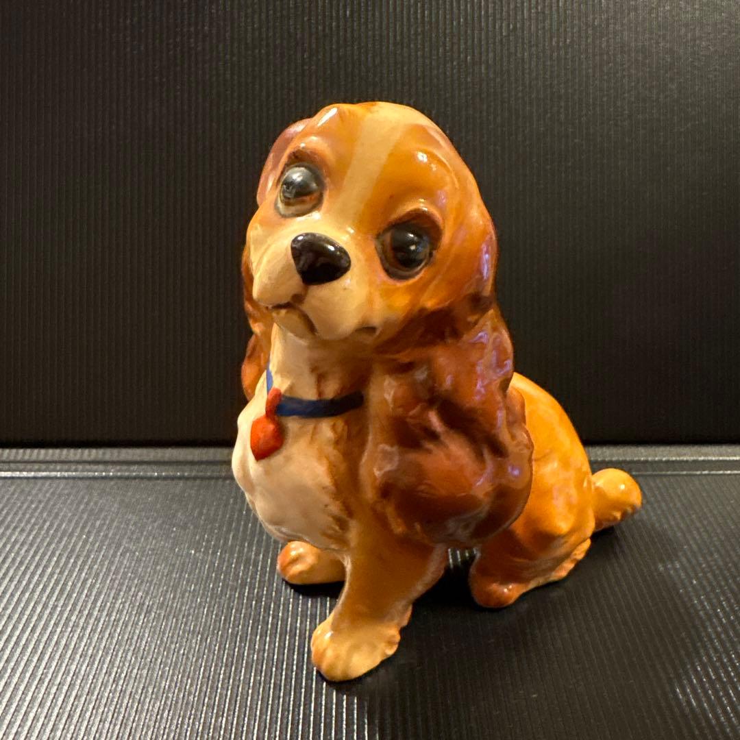 ディズニー わんわん物語 レディ 陶器置物 - メルカリ