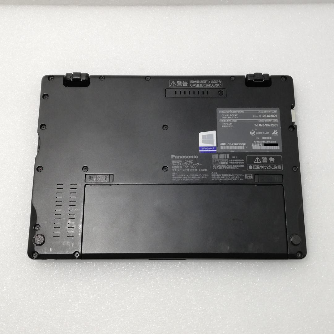 希少】松下 CF-RZ8 i7-8500Y 16G Nvme 512G LTE - メルカリ