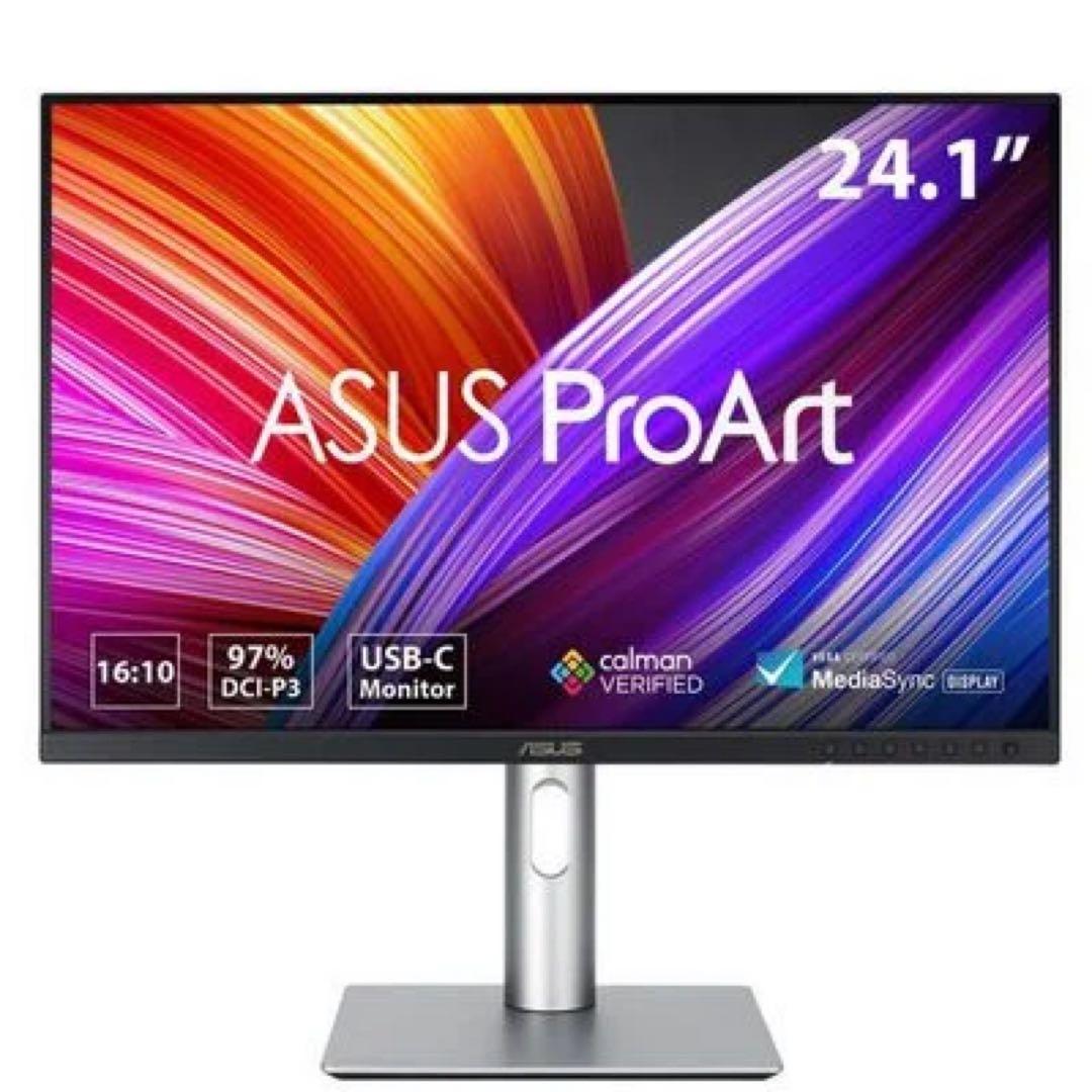 ASUS モニター　ProArt Display PA248CRV ASUS ProArt PA248CRV (24.1インチワイド 液晶モニター) HDR対応モデル