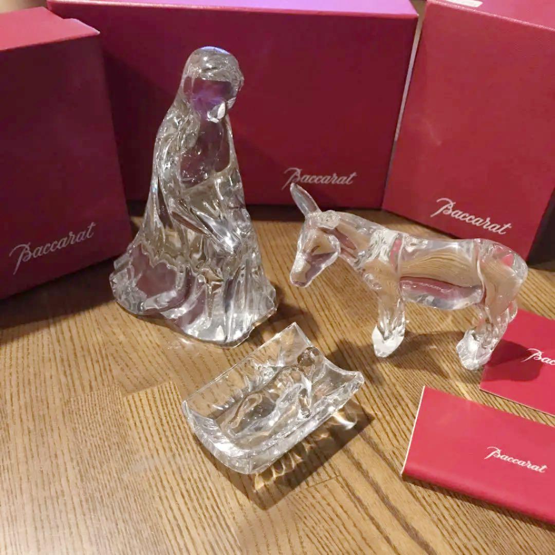 バカラ  キリスト誕生 バカラ（Baccarat） 天使 キリスト降誕 フィギュリン : スワロフスキー