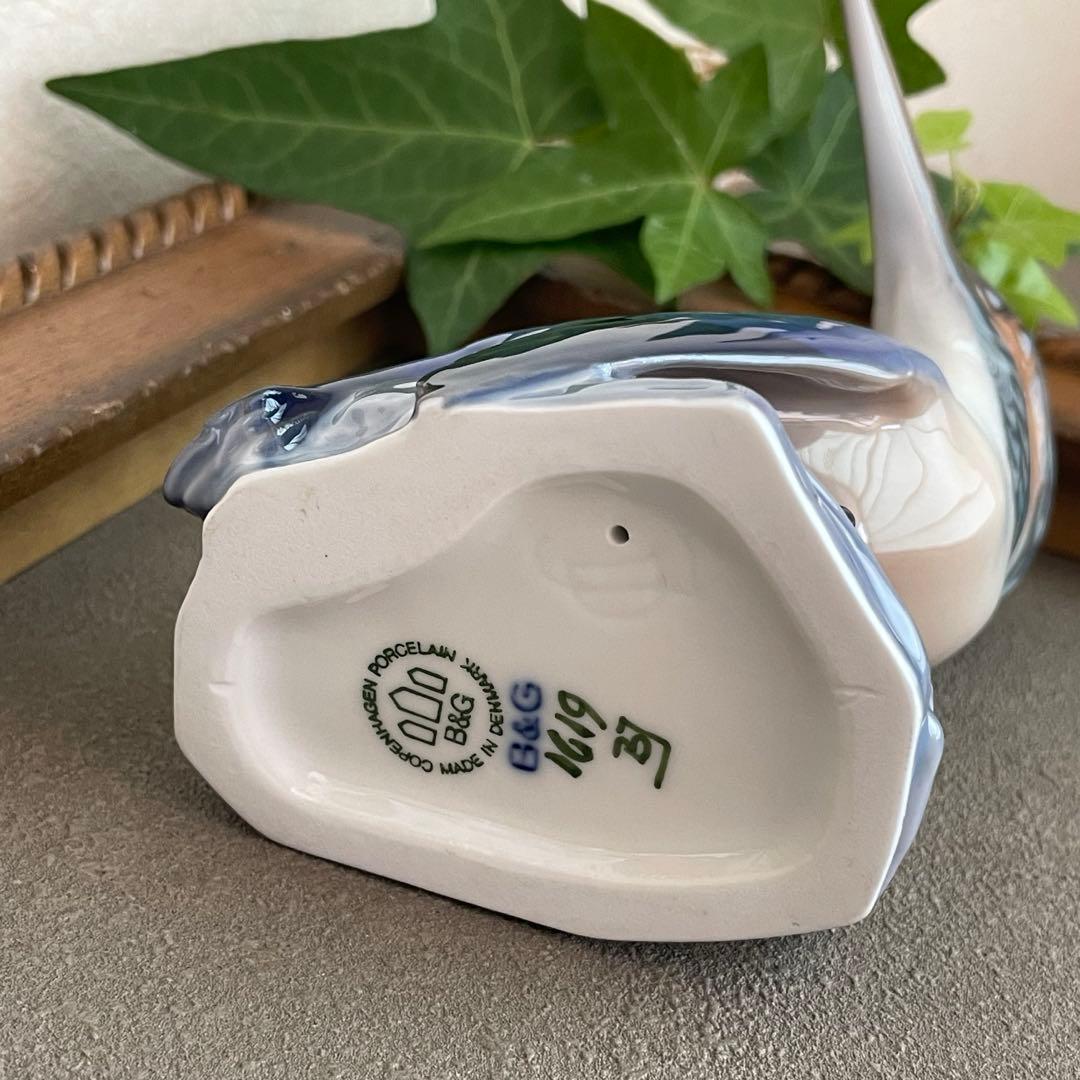 ビングオーグレンダール カワセミ 川蝉 鳥 フィギュリン