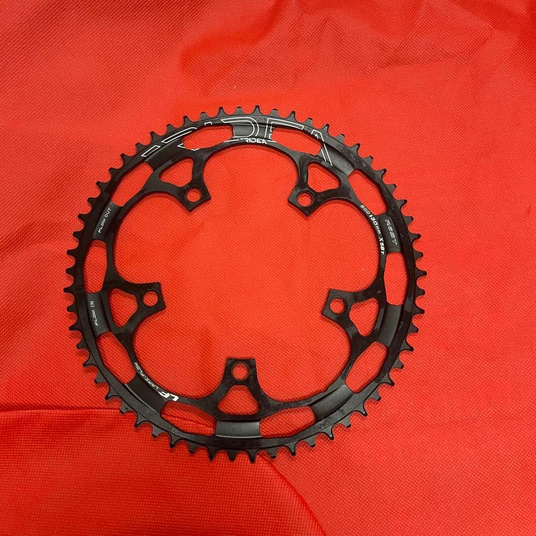 RIDEA チェーンリング58T シングル ナローワイド形状、小径車のカスタムに RIDEA MTB RING｜ミズタニ自転車株式会社