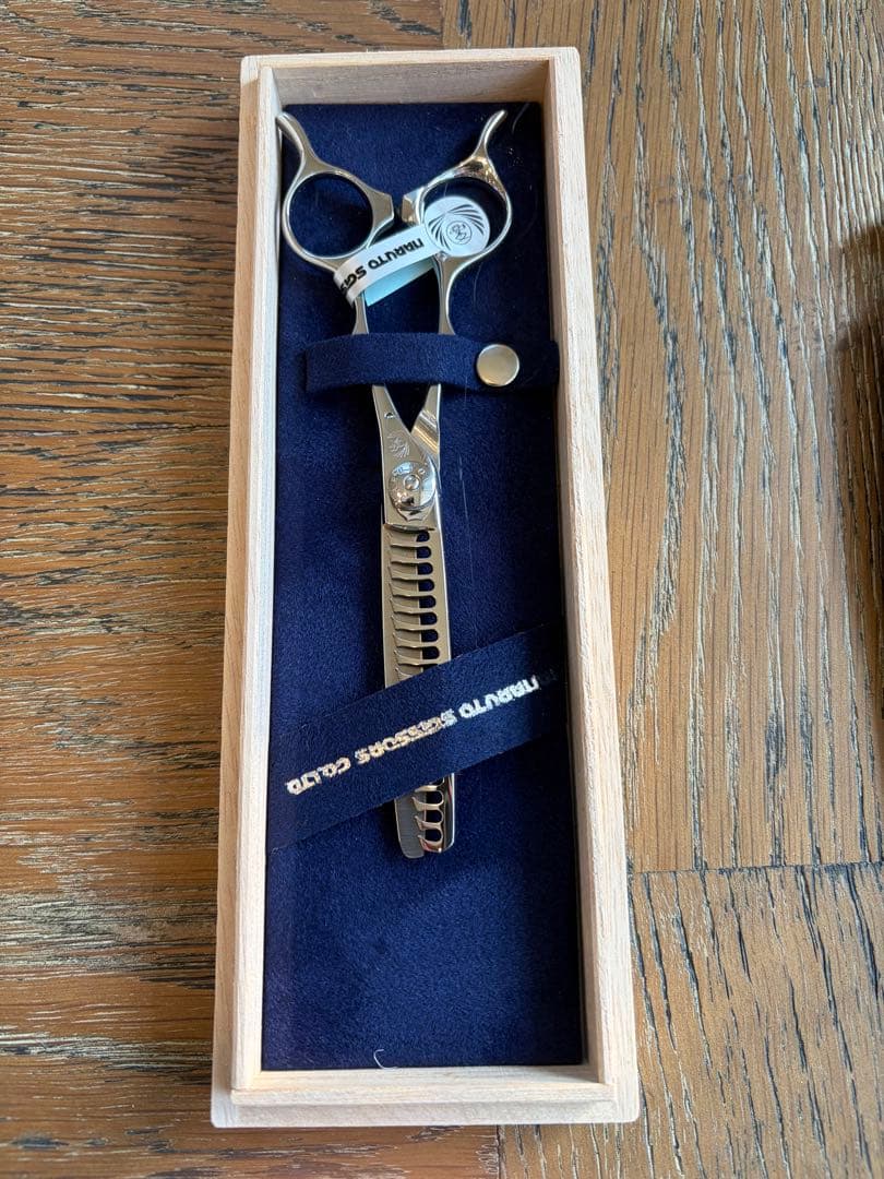 極美品ナルトシザー セニング 五梳きクーパーライン - メルカリ