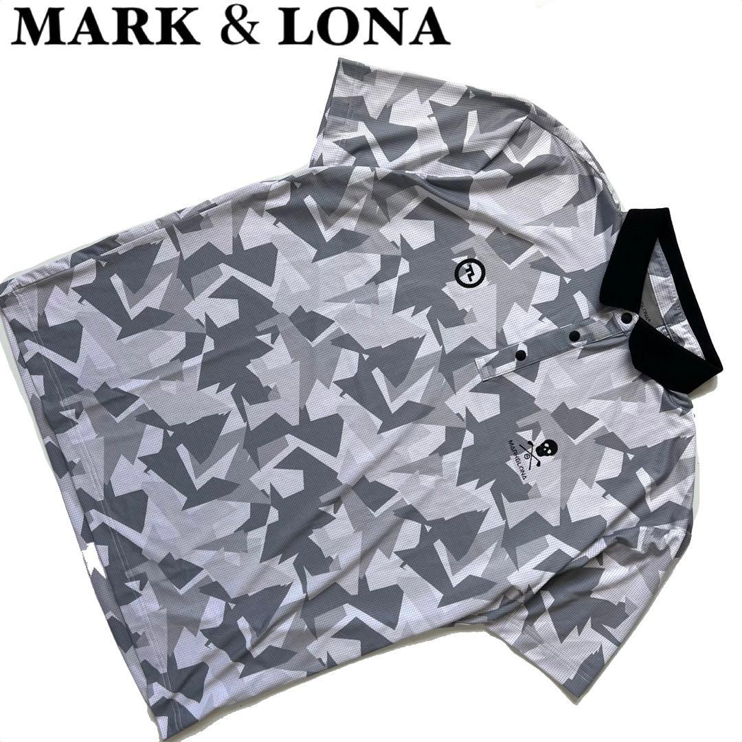 MARK&LONA マークアンドロナ　現行　ポロシャツ　カモフラ　メンズ　スカル MARK&LONA スカルカモフラージュ ポロシャツ - メルカリ