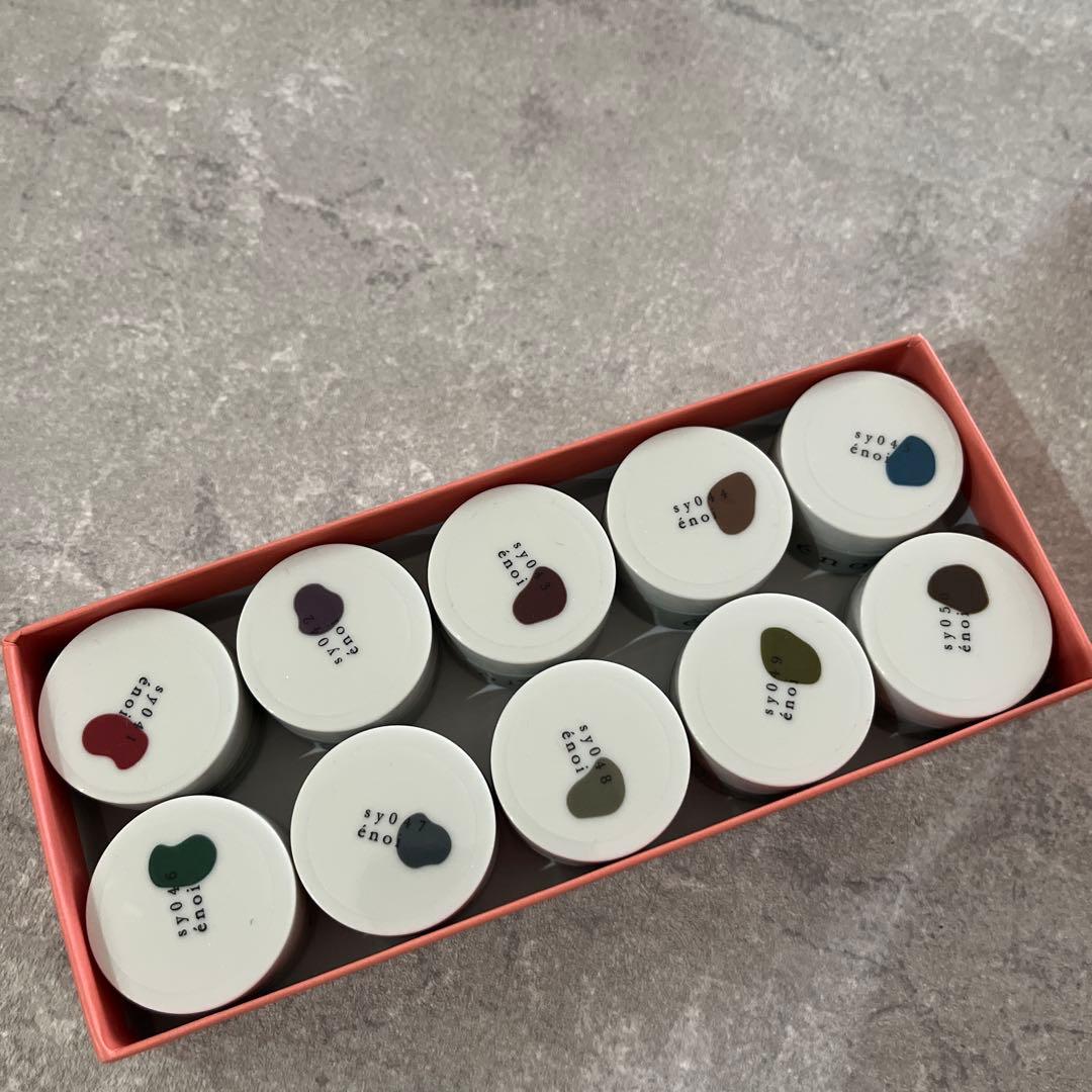 enoi AW syrup 10 colors set エノイ シロップジェル - メルカリ