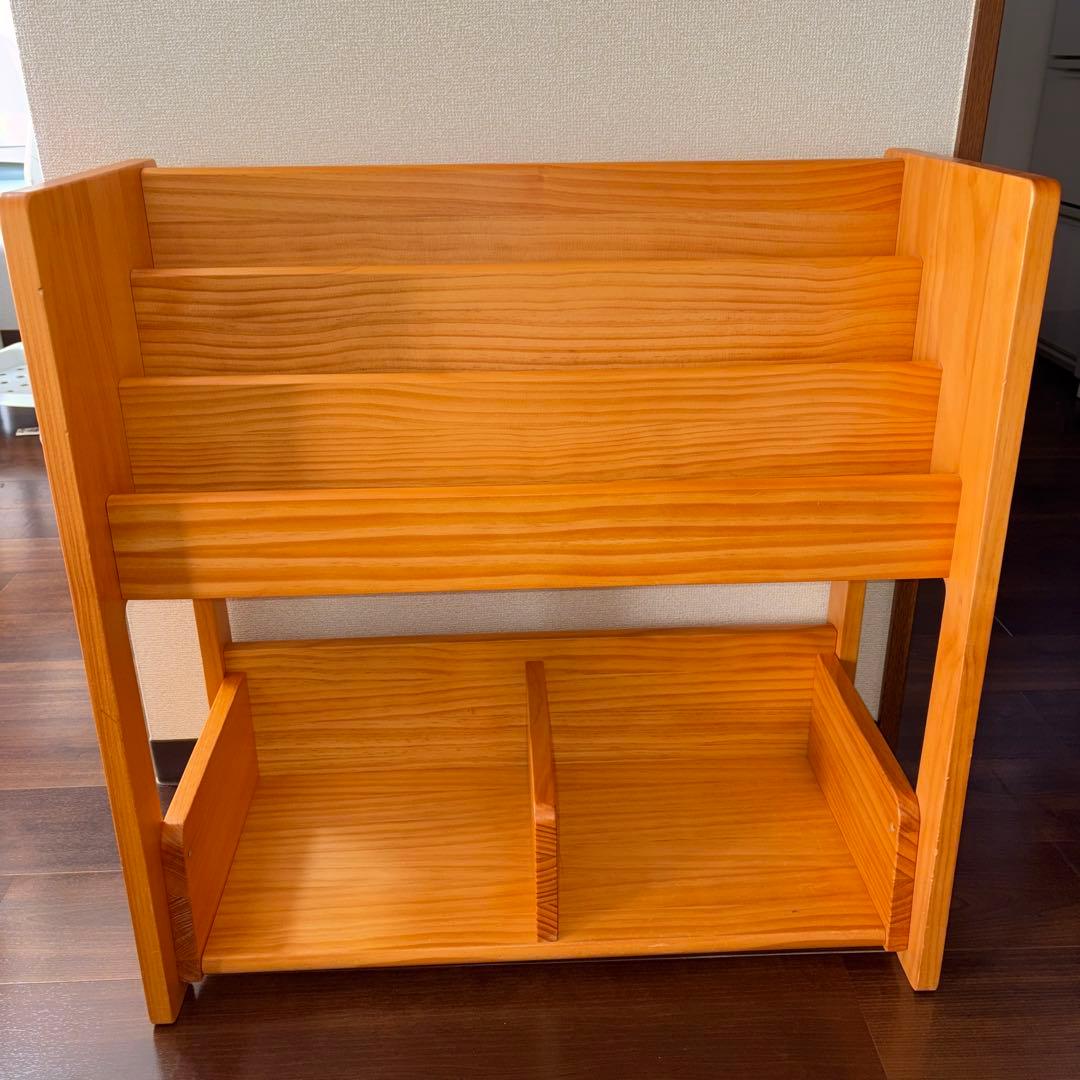 ニトリ　子ども本棚　オリーブブックシェルフ　大和屋　ノスタ ノスタ3 キッズブックシェルフ – ベビーベッド・ベビーチェアなら