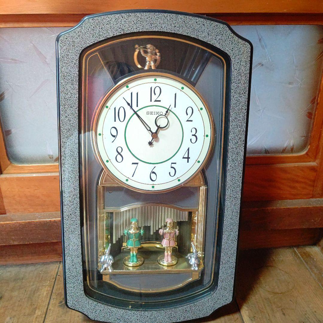 SEIKO セイコー マリオーヌ RE523N からくり時計 掛時計 - メルカリ