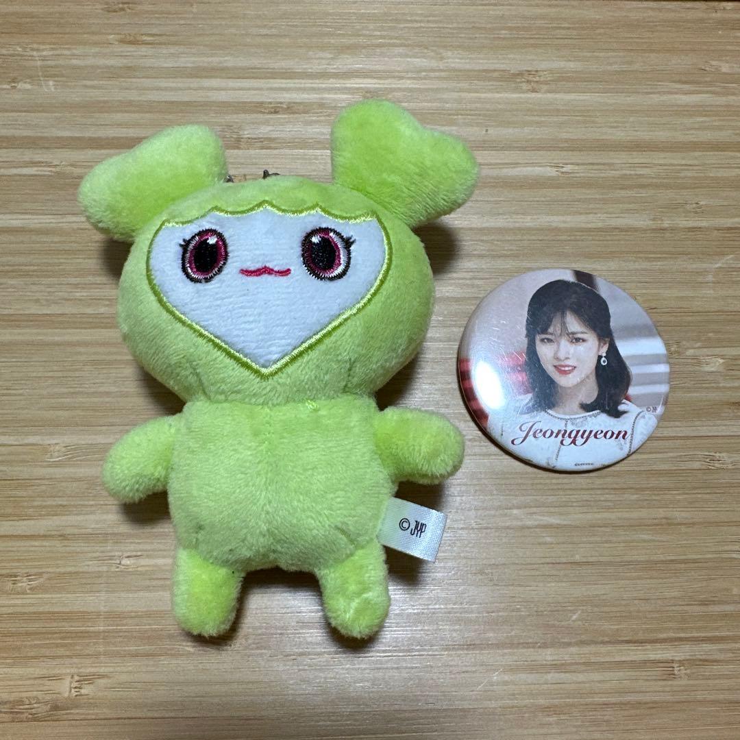 TWICE ジョンヨン ジョンブリー バックチャーム 缶バッジ セット