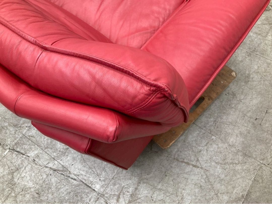 年末感謝祭】ニコレッティ アンバサダー 3人掛けソファ イタリア 本革