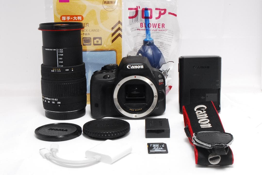 Canon EOS Kiss X7 SIGMA 18-200mm 軽量 動作品