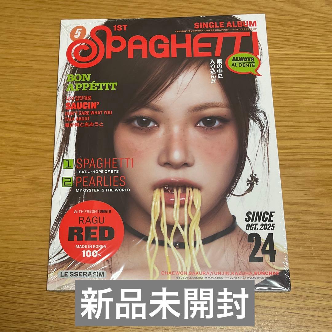 LE SSERAFIM SPAGHETTI コンパクト 未開封 ウンチェ - メルカリ