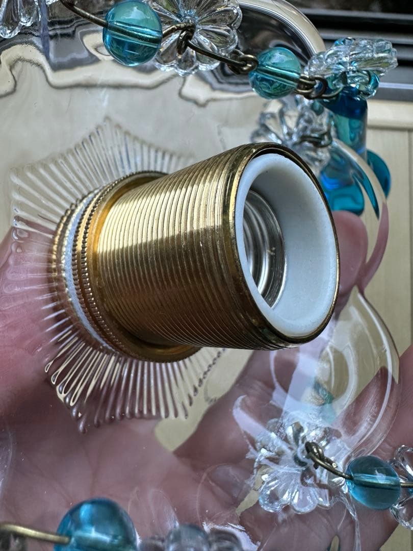 20´s フランス アンティーク ブルームラーノガラスの可愛いミニ