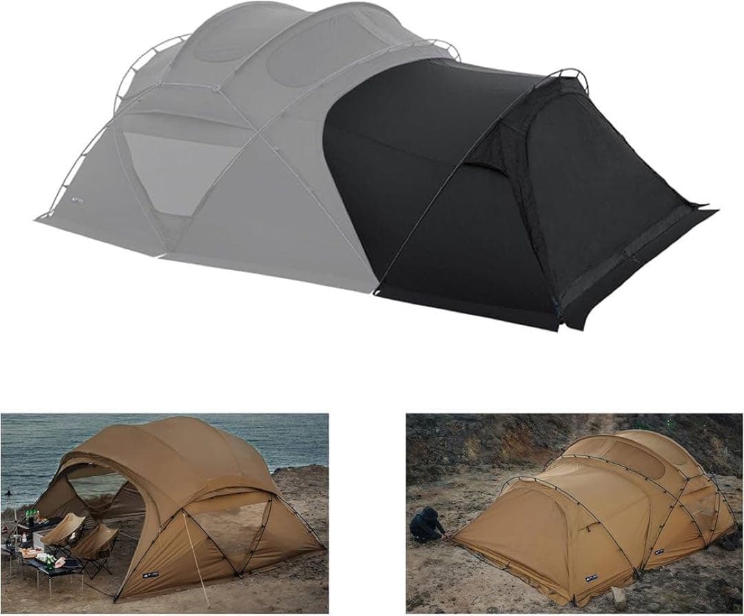 たけし⭐︎テントとオプションセットです② DOD（ディオーオーディー） テント ライダーズバイクインテント T2-466