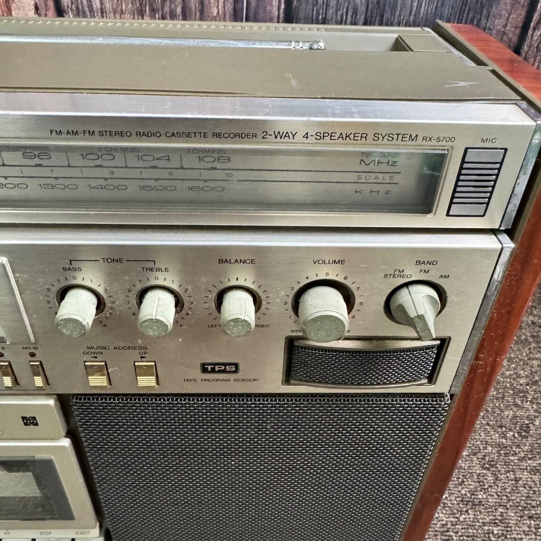 National ナショナル RX-5700 大型ラジカセ 動作品 - メルカリ