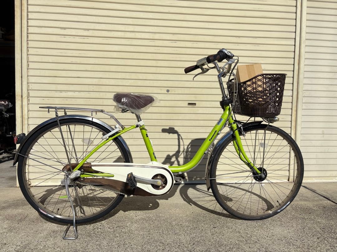 中古Panasonic電動アシスト自転車　8.9Ah新品バッテリー　大阪 36】電動自転車用 送料無料 中古バッテリー 16Ah パナソニック