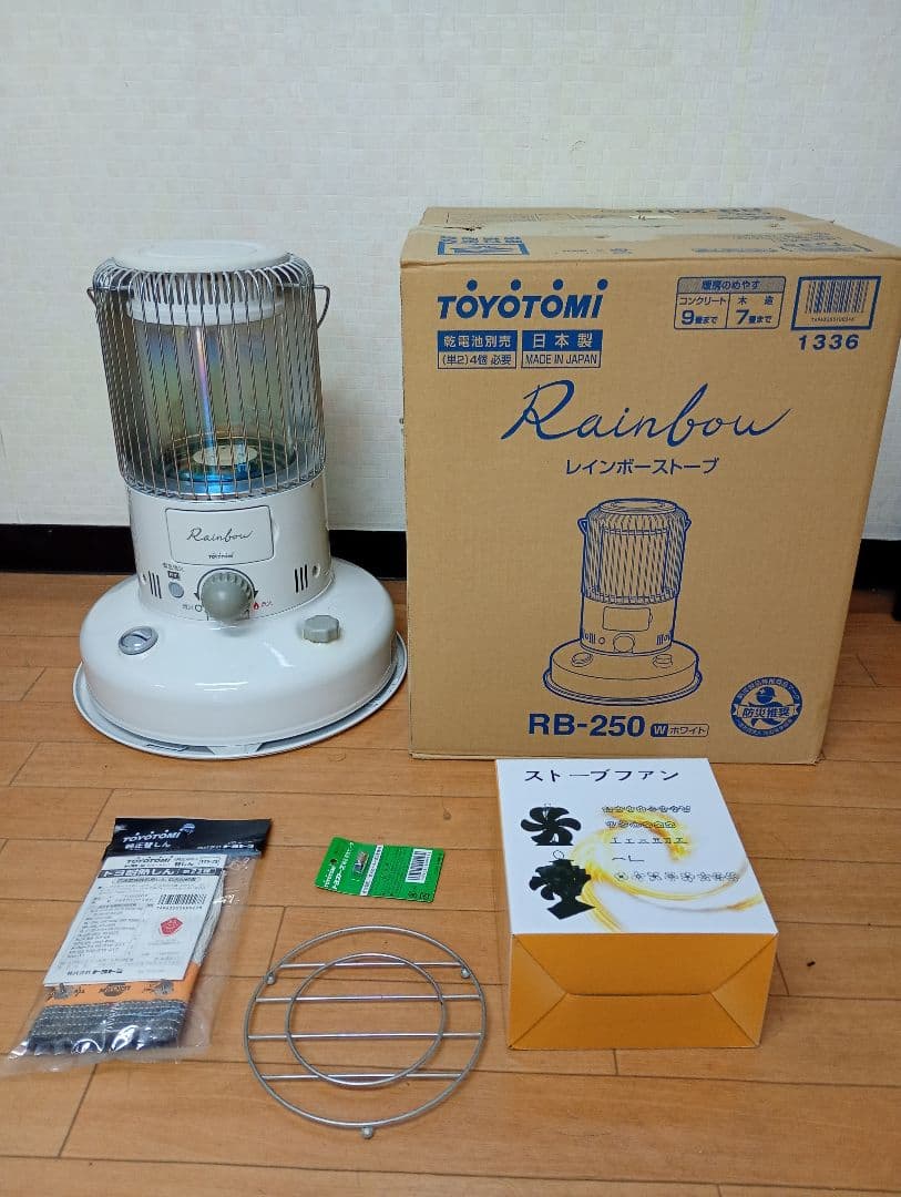 最終価格 TOYOTOMI/トヨトミ レインボーストーブ・フルセット - メルカリ